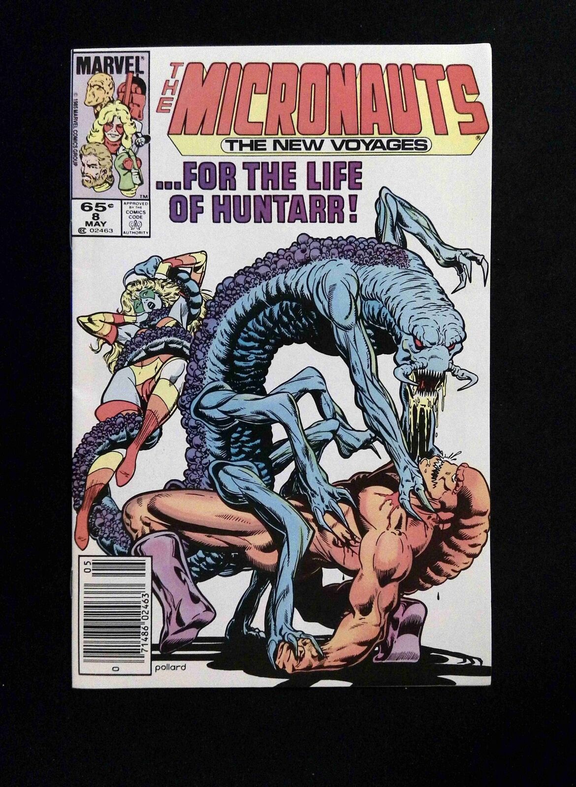 Micronauts The New Voyages #8 MARVEL Comics 1985 VF+ NEWSSTAND