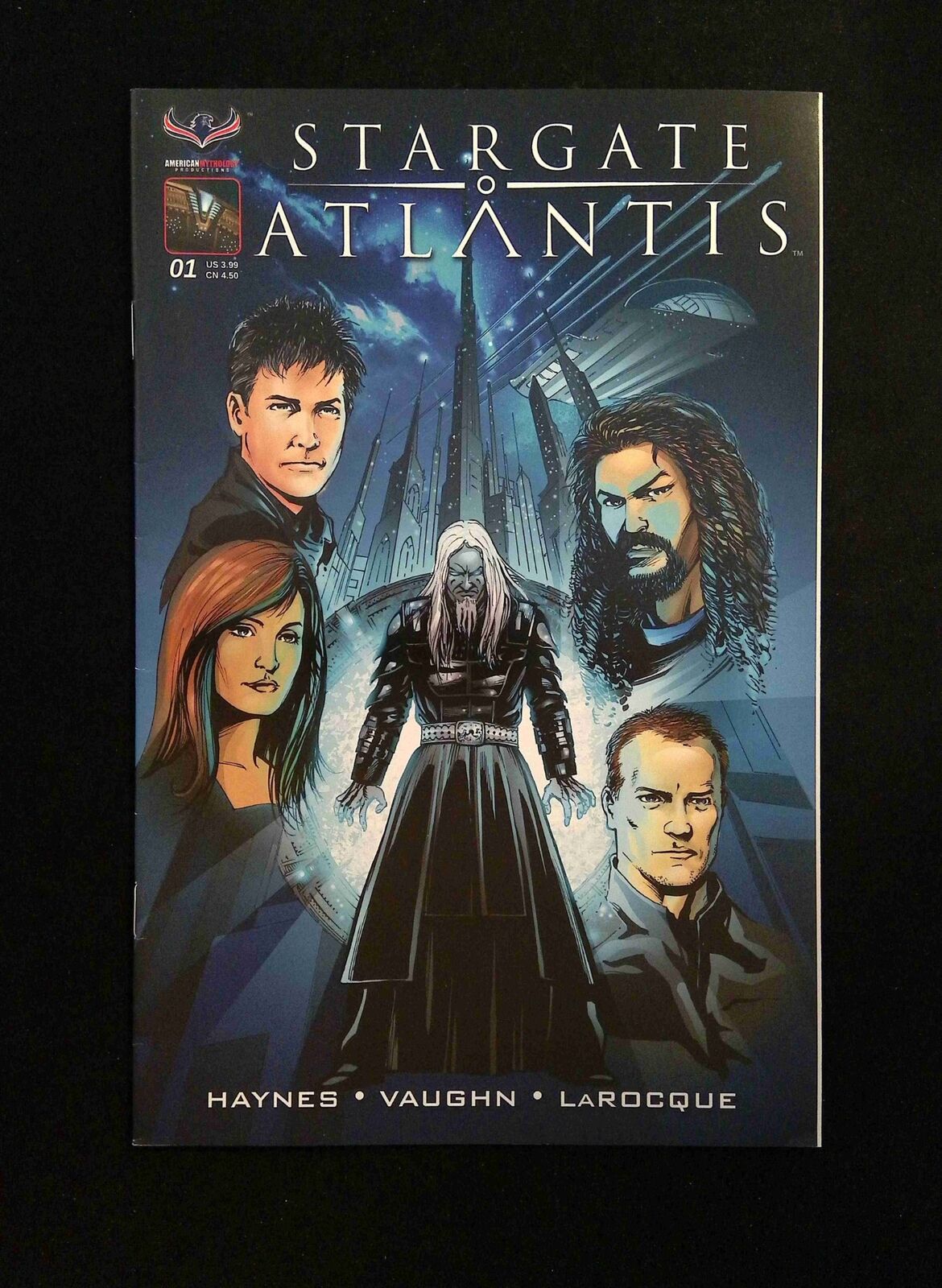 Stargate Atlantis Back to Pegasus #1 AMERICAN MYTHOLOGY Comics 2016 VF+