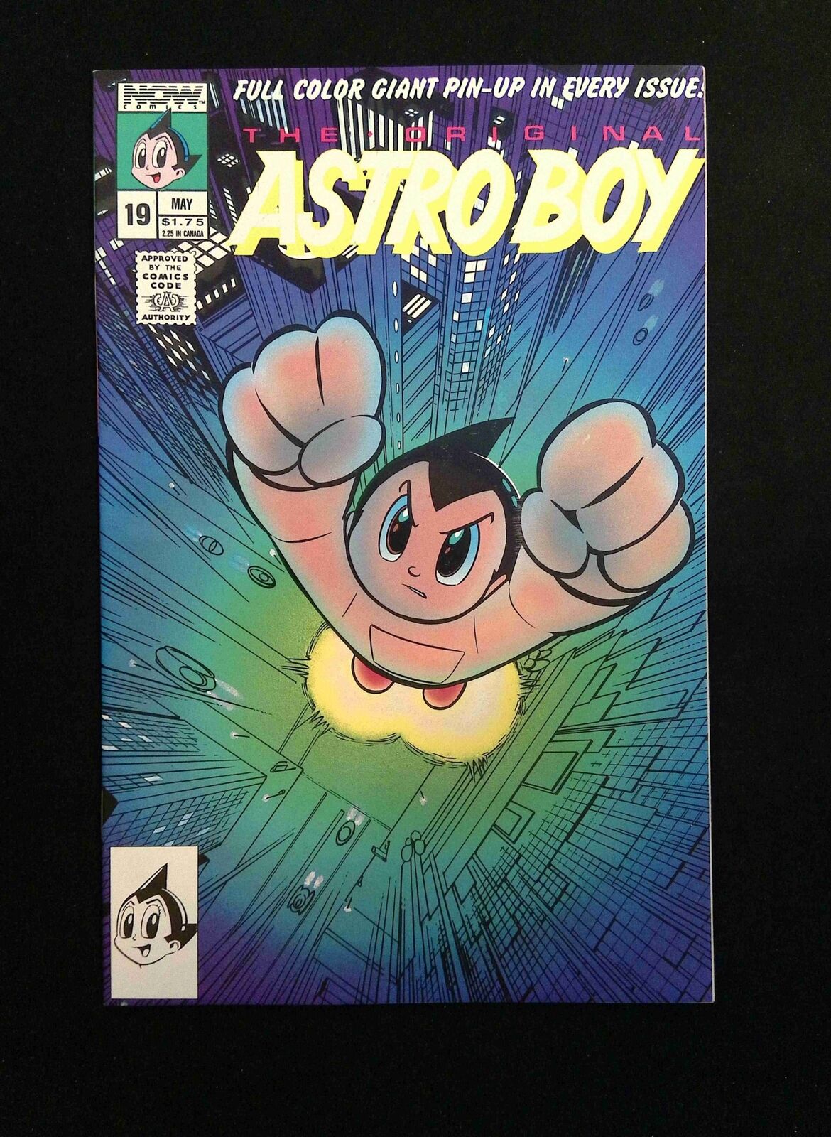 Original Astro Boy #19 NOW Comics 1989 NM