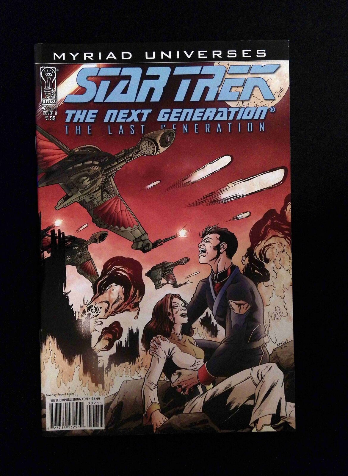 Star Trek The Next Generation Last Generation #2B IDW 2008 NM Atkins Variant