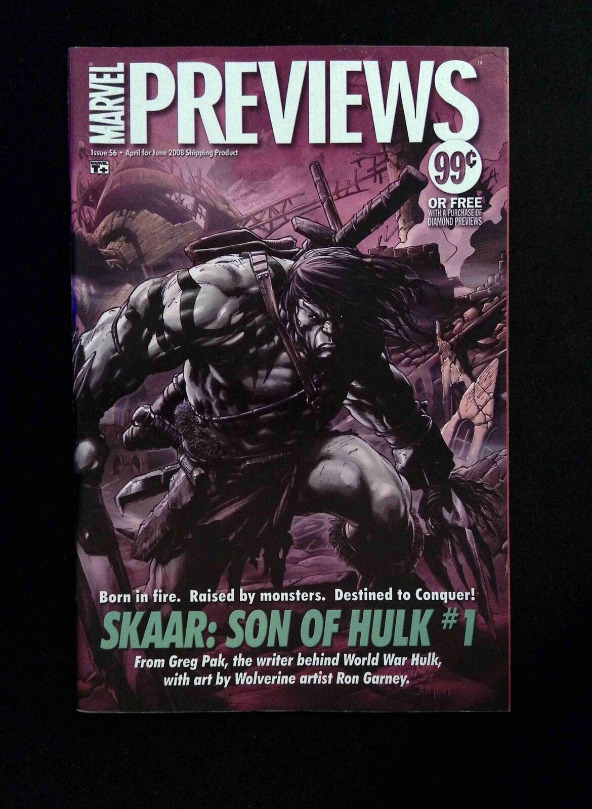 Marvel Previews #56 MARVEL Comics 2008 VF+