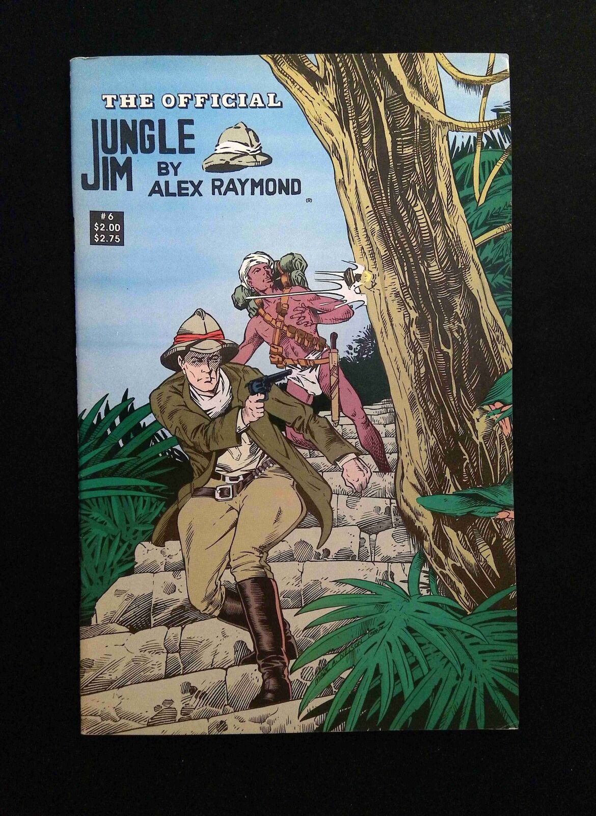 Official Jungle Jim #6 PIONEER Comics 1988 VF-