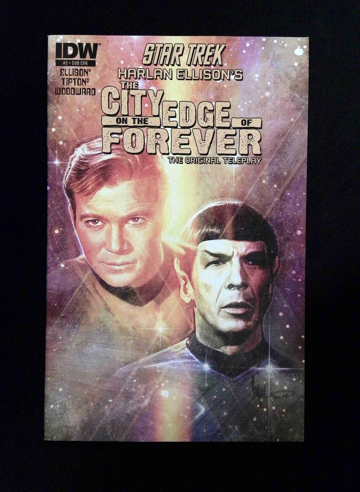 Star Trek City on the Edge of Forever #2SUB IDW Comics 2014 NM Shipper Variant