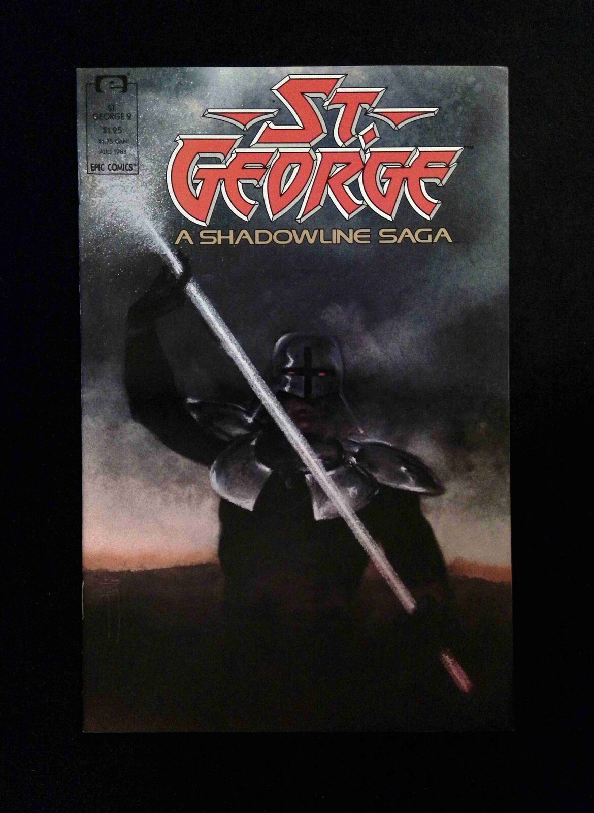 St. George #2 MARVEL/EPIC Comics 1988 VF+