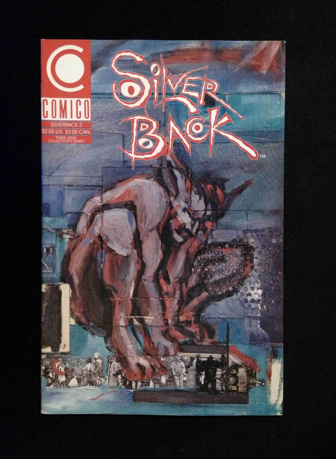 Silverback #3 COMICO Comics 1989 VF/NM