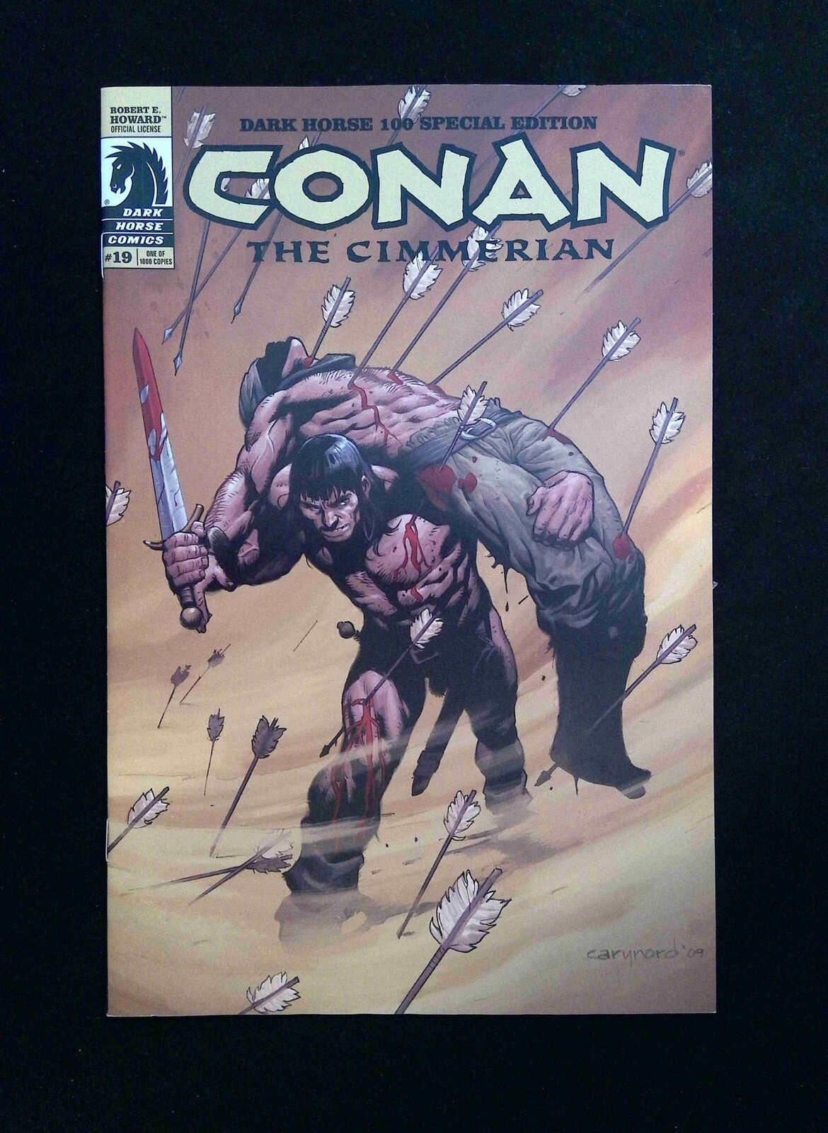 Conan the Cimmerian #19C DARK HORSE 2010 NM Nord Variant lmtd to 1000 copies