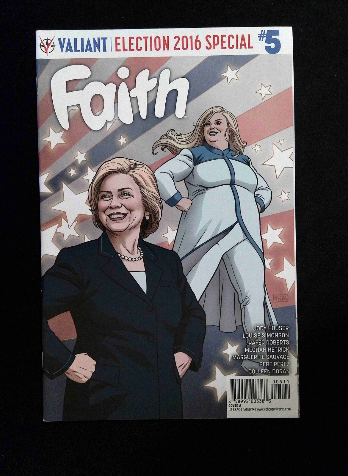 Faith #5G (2ND SERIES) VALIANT Comics 2016 NM- RIVERA VARIANT
