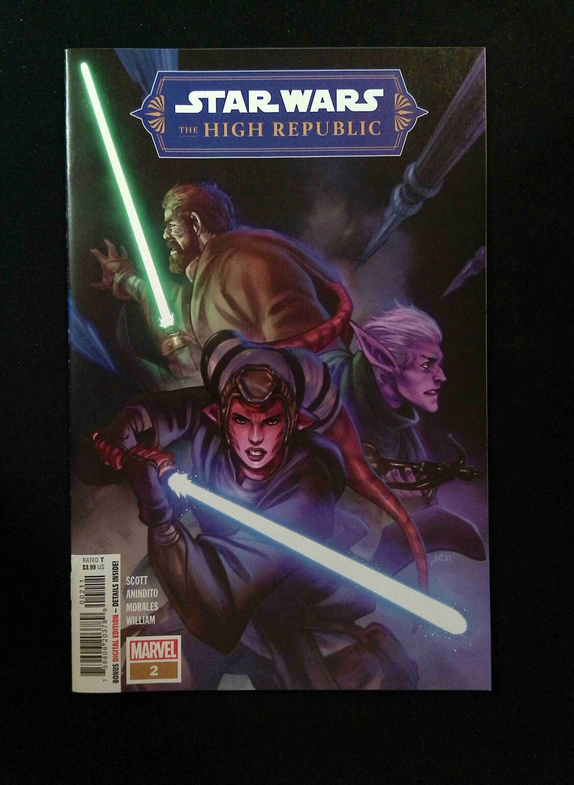 Star Wars The High Republic #2 Marvel Comics 2023 NM