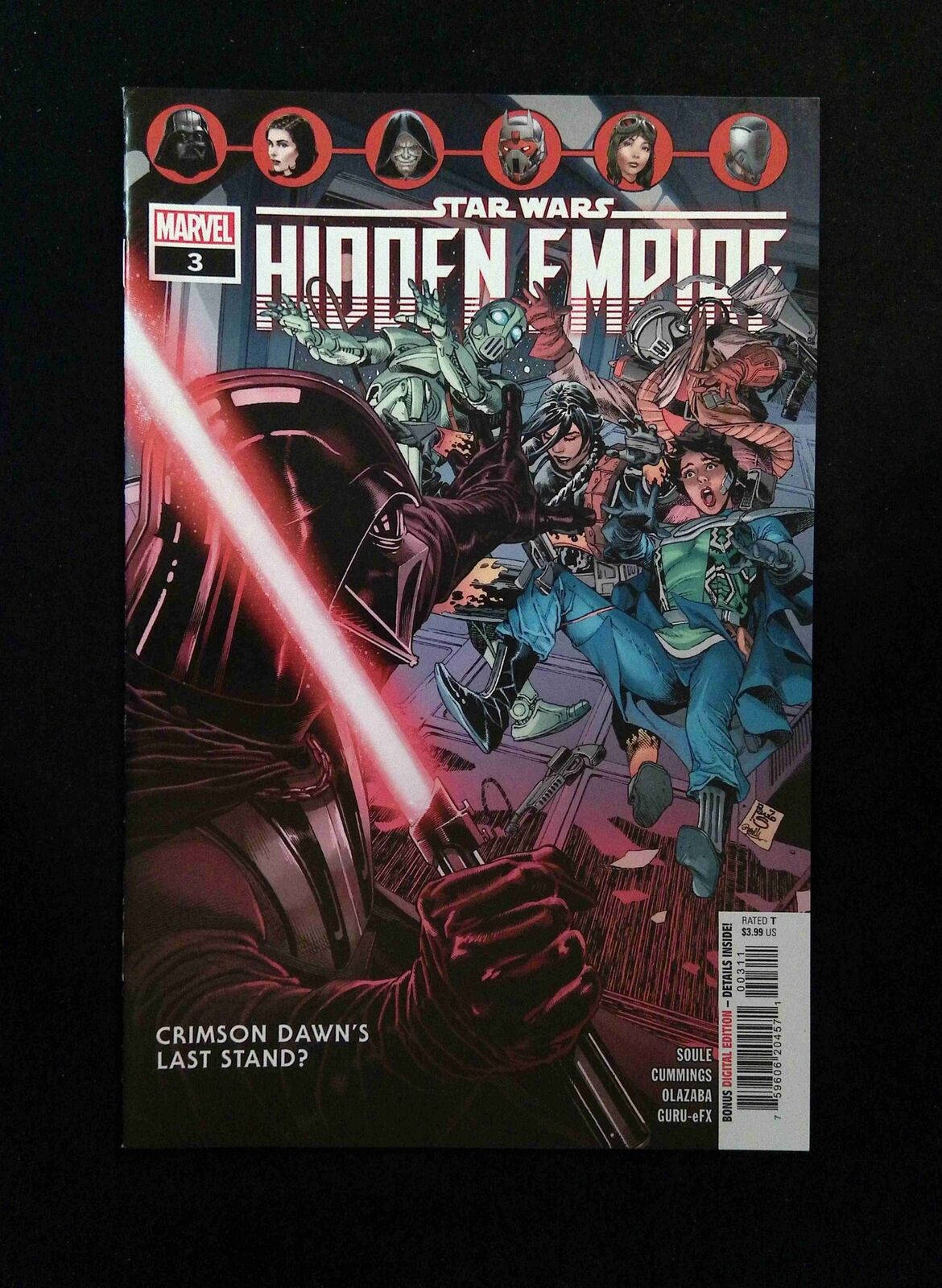 Star Wars Hidden Empire #3 Marvel Comics 2023 NM