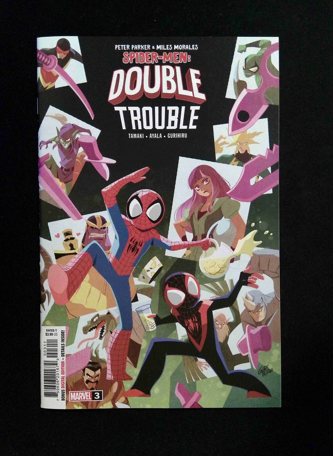 Peter Parker and Miles Morales Spider-Men Double Trouble #3 Marvel 2023 NM