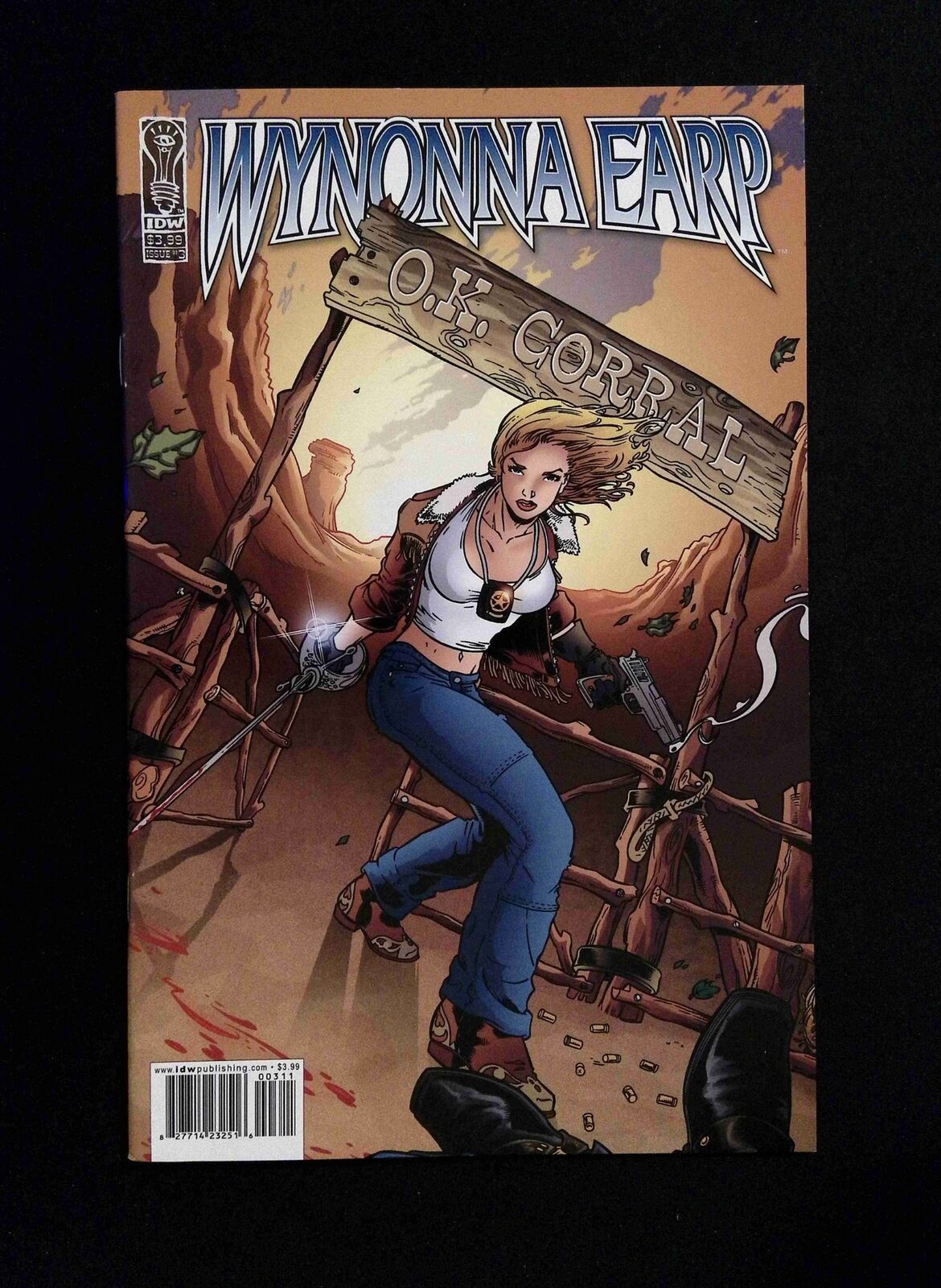 Wynonna Earp Home on the Strange #3 IDW Comics 2004 VF/NM