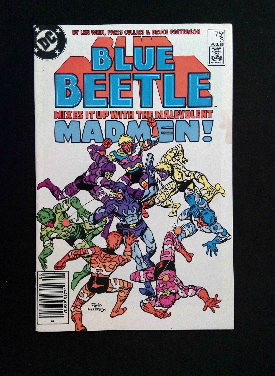 Blue Beetle #3 DC Comics 1986 FN/VF NEWSSTAND