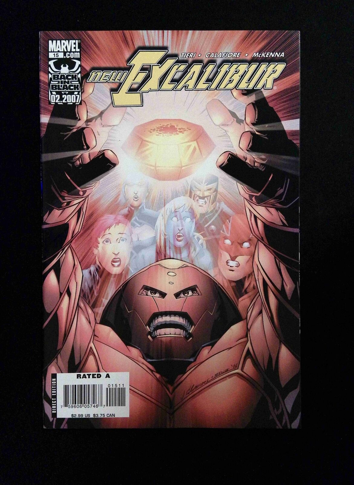 New Excalibur #15 Marvel Comics 2007 NM-