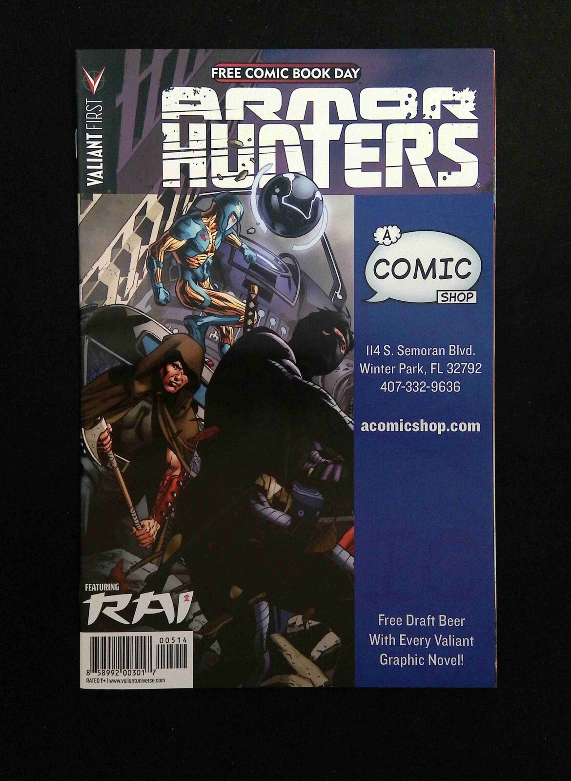 Armor Hunters FCBD #0 VALIANT Comics 2014 VF+
