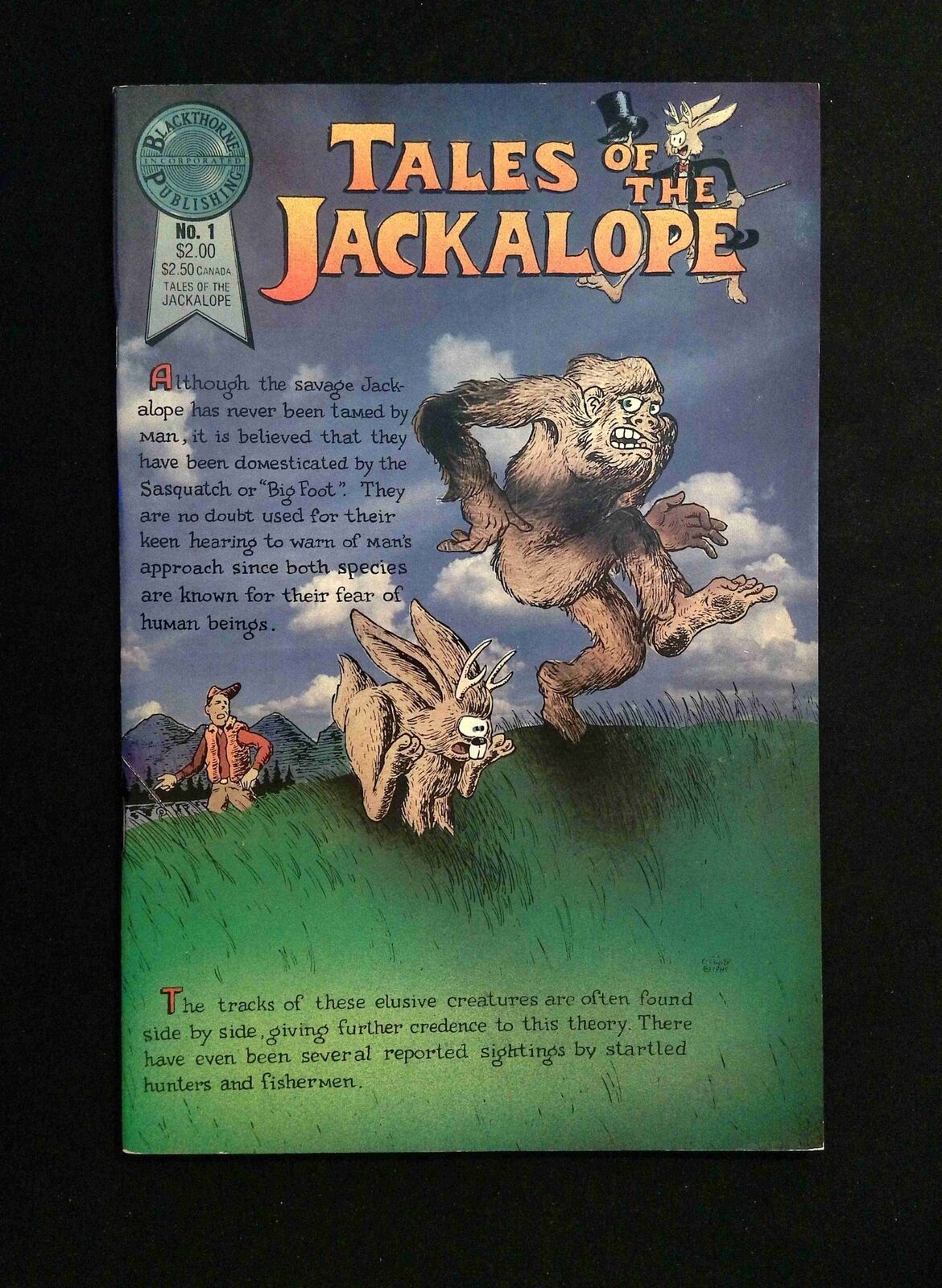 Tales of the Jackalope #1 BLACKTHORNE Comics 1986 NM-