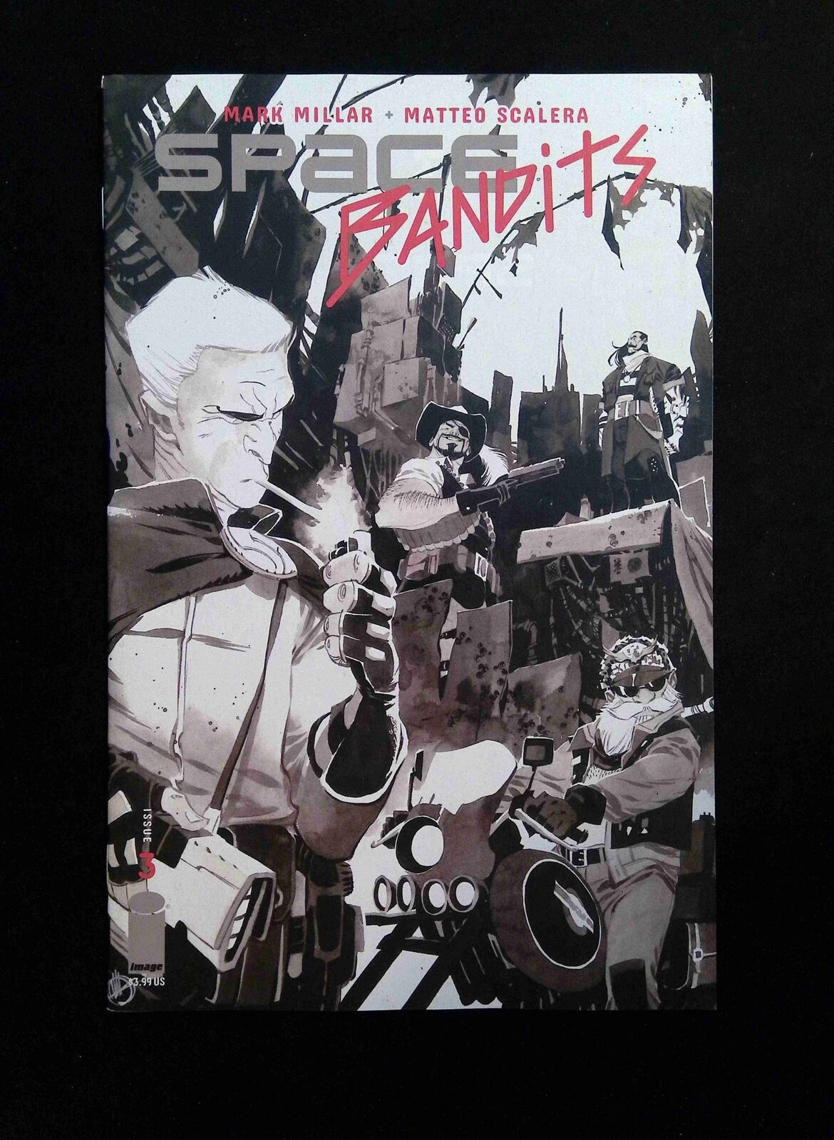 Space Bandits #3B IMAGE Comics 2019 VF+ SCALERA VARIANT