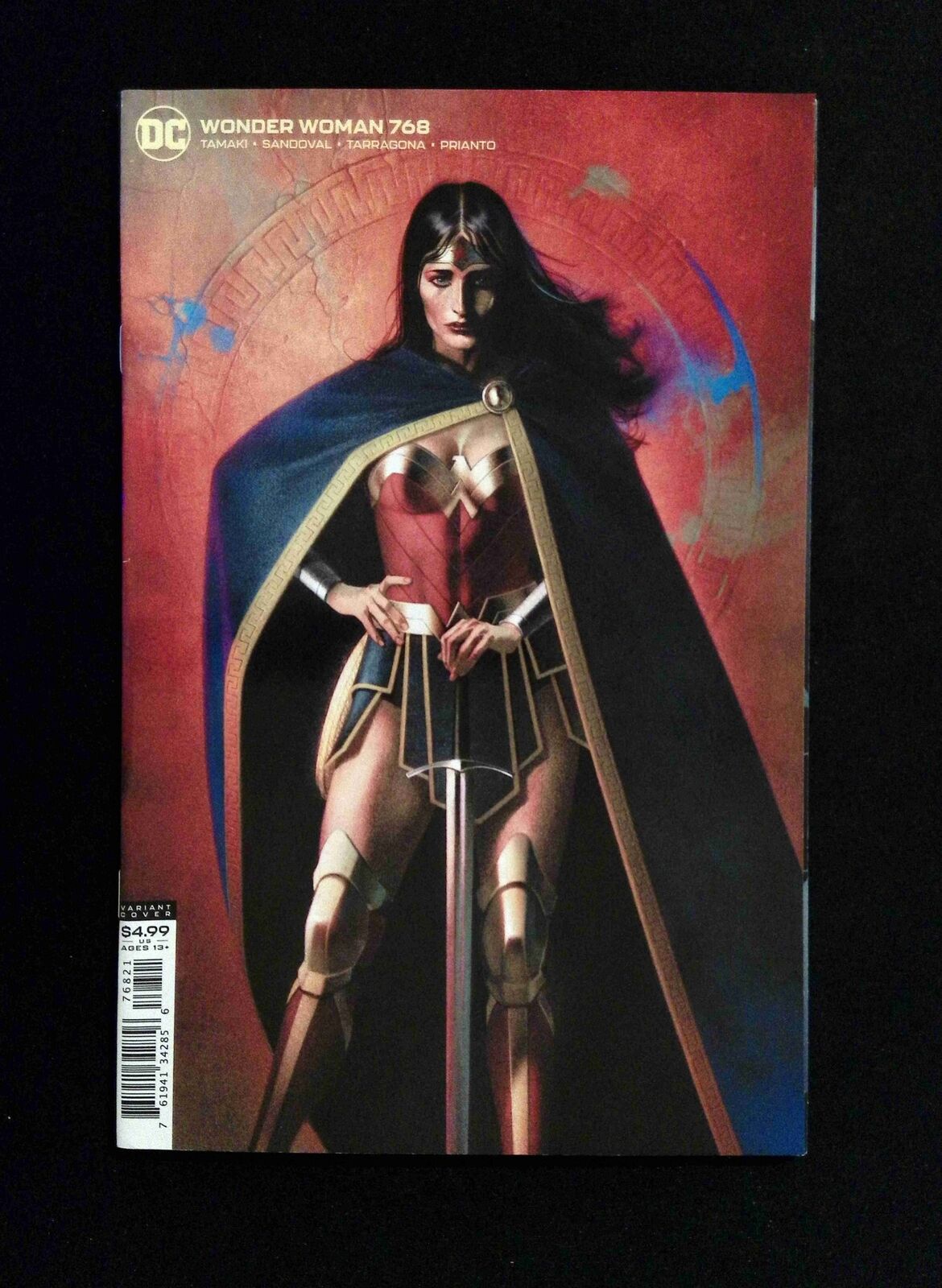 Wonder Woman #768B (5TH SERIES) DC Comics 2021 NM- MIDDLETON VARIANT