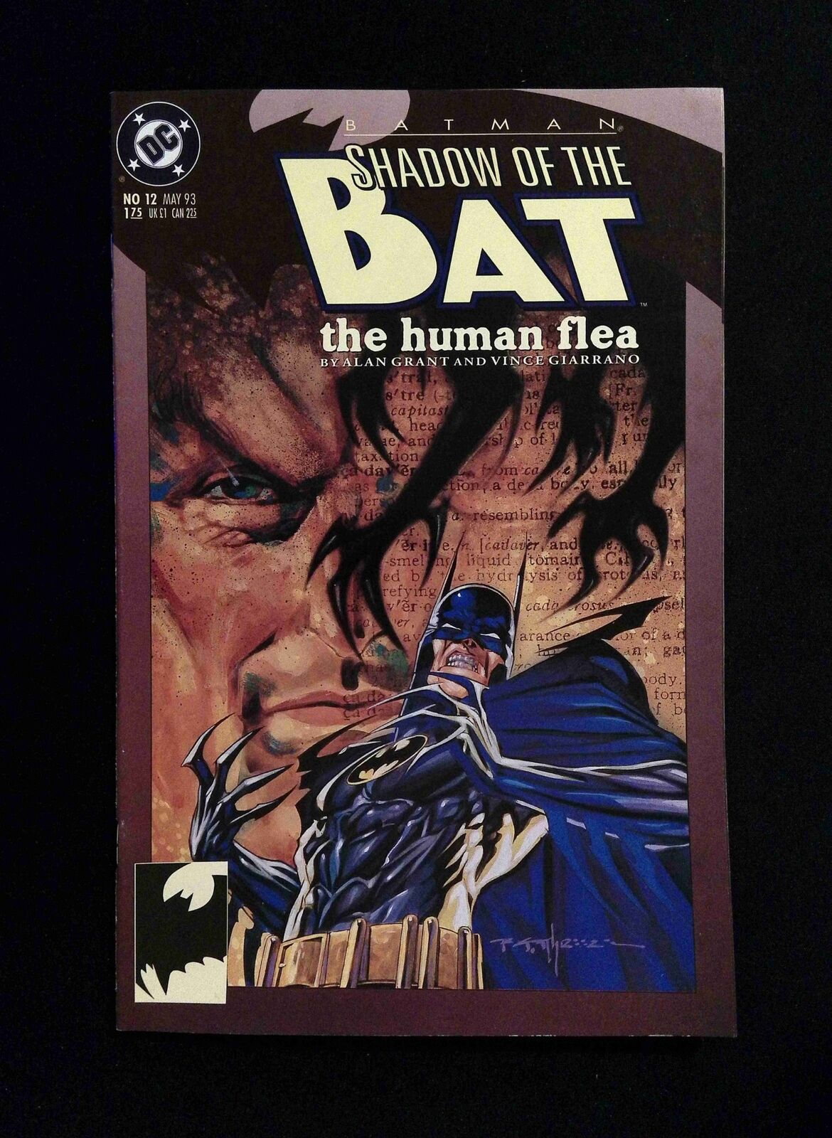 Batman Shadow of the Bat #12 DC Comics 1993 VF