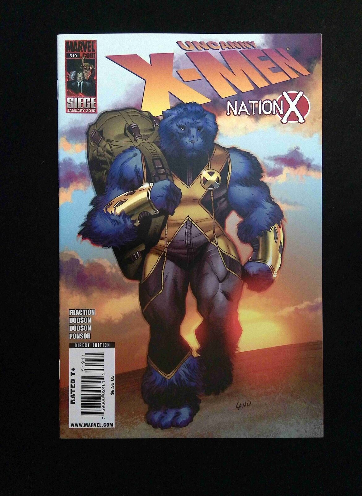 Uncanny X-Men #519 MARVEL Comics 2010 VF+
