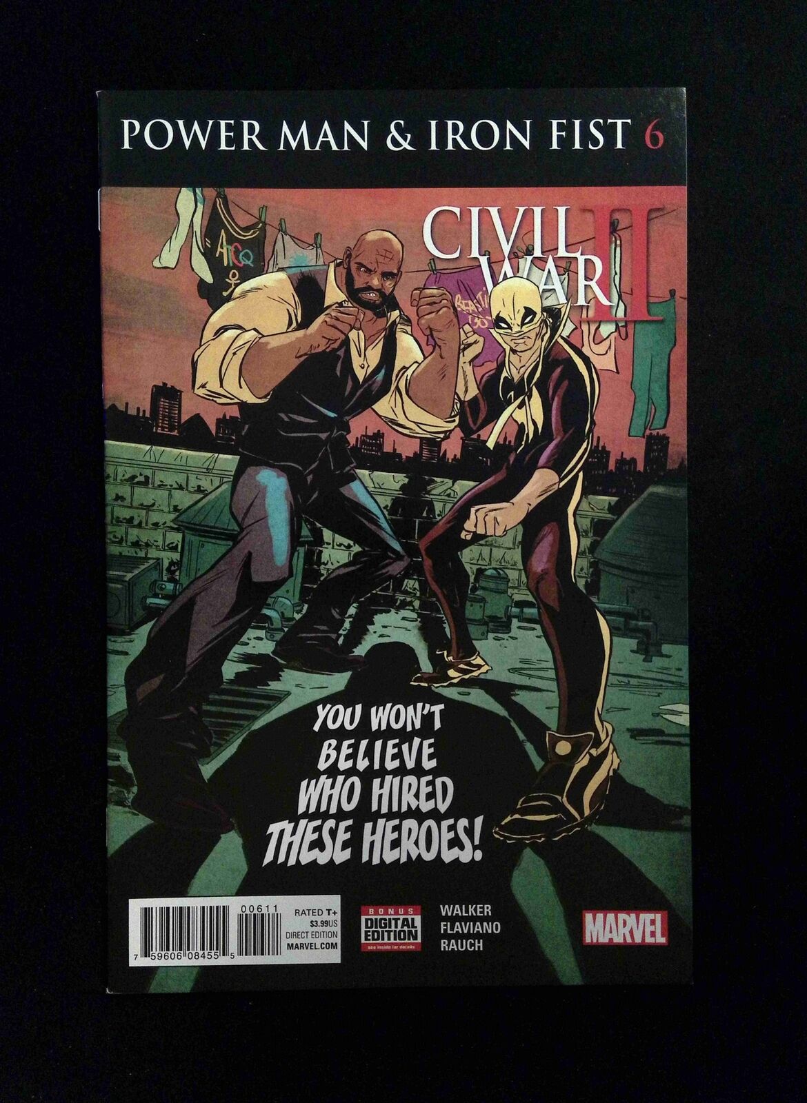 Power Man And Iron Fist #6 Marvel Comics 2016 VF/NM