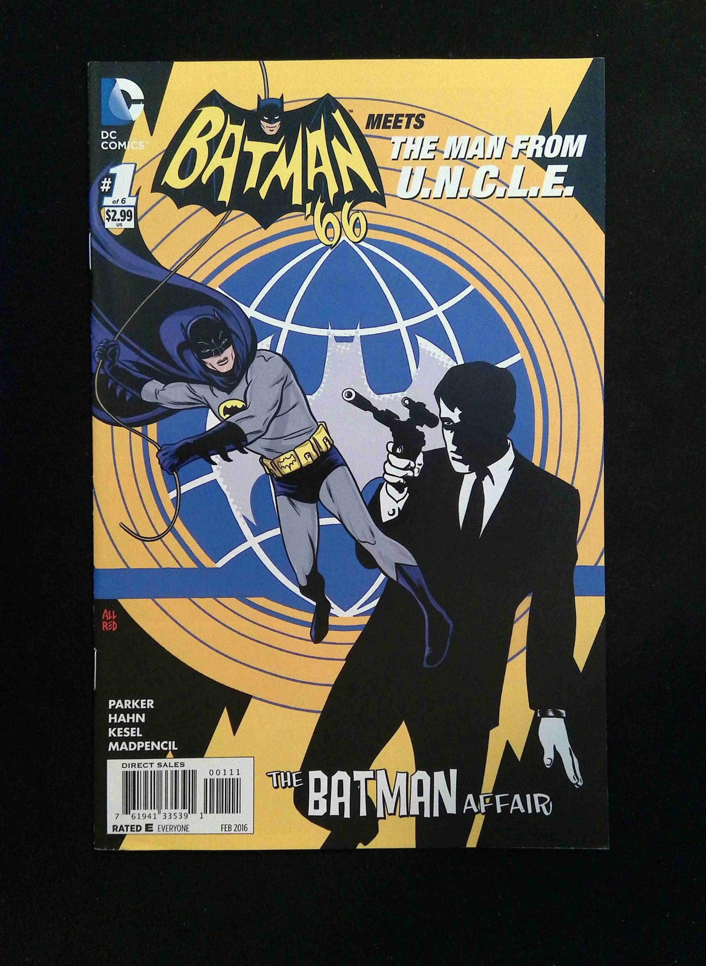 Batman�66 Meets The Man From U.N.C.L.E #1 DC Comics 2016 VF+