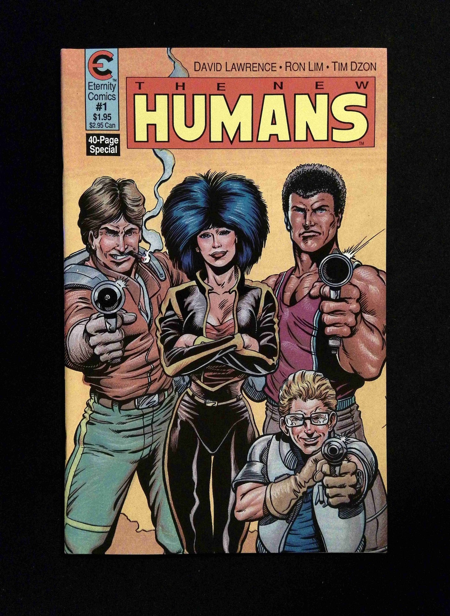 New Humans #1 ETERNITY Comics 1987 VF/NM