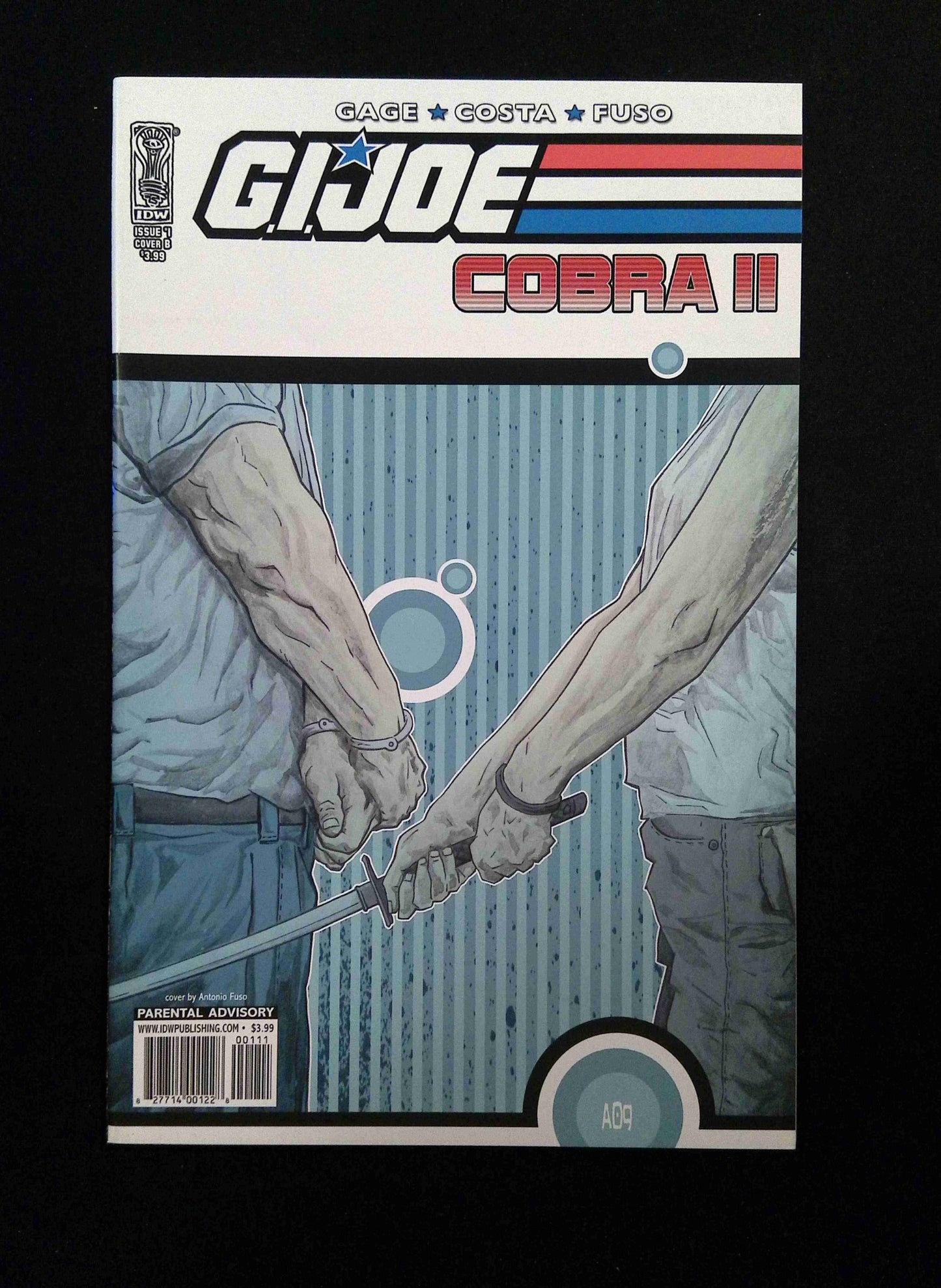 Gi Joe Cobra #1B (2ND SERIES) IDW Comics 2010 VF+