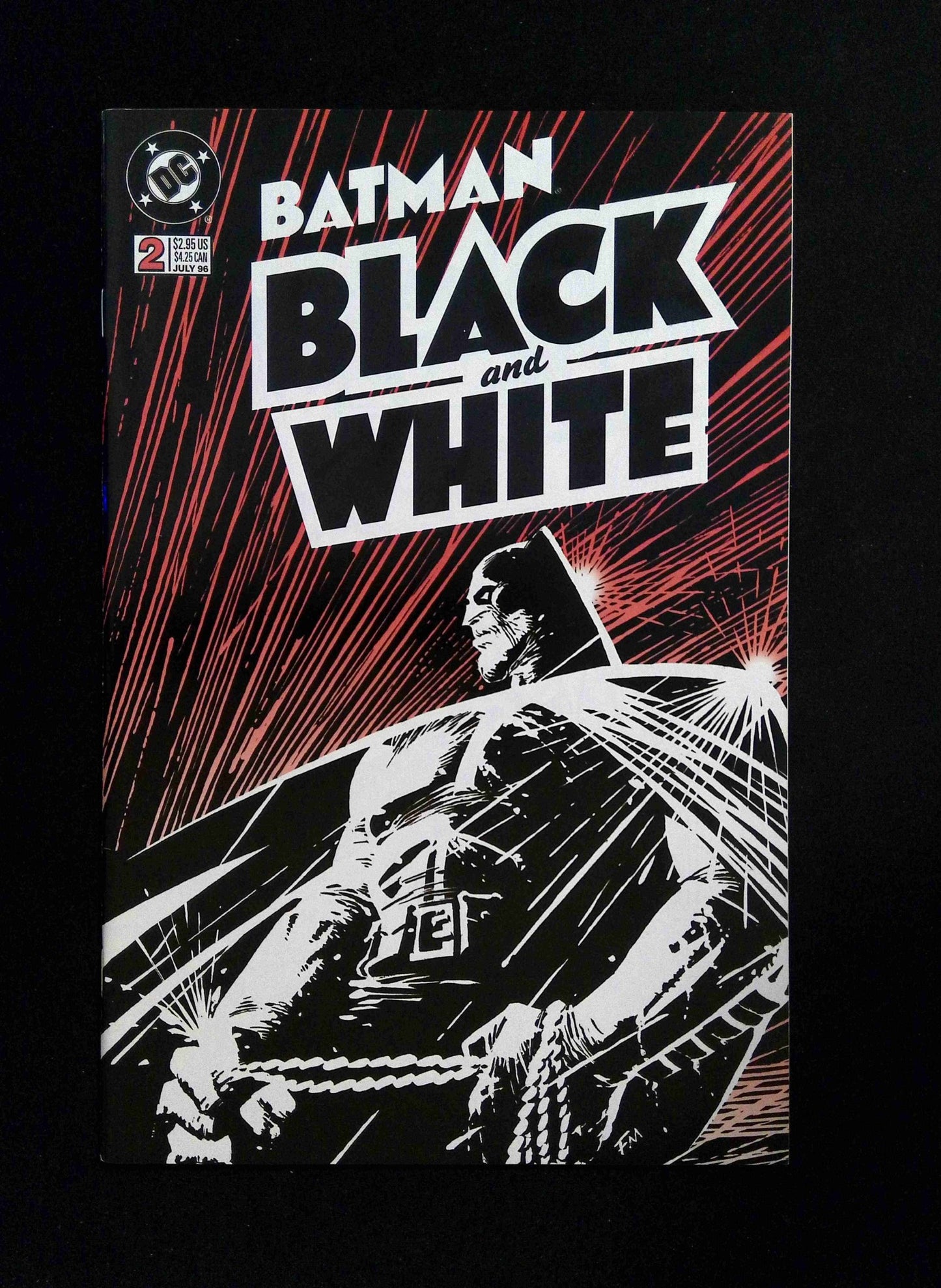 Batman Black And White #2 DC Comics 1996 VF+