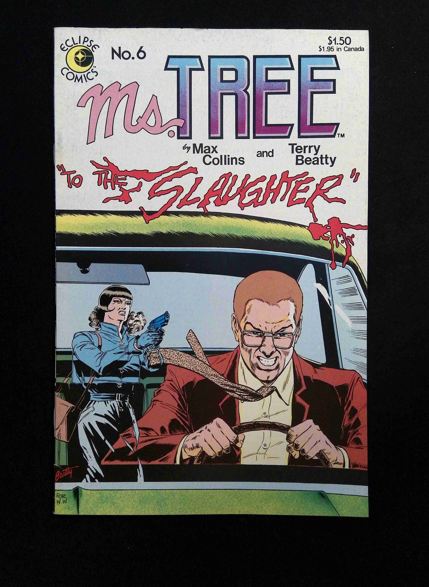 Ms. Tree Thilling Detective Adventures #6 RENEGADE PRESS Comics 1984 VF-