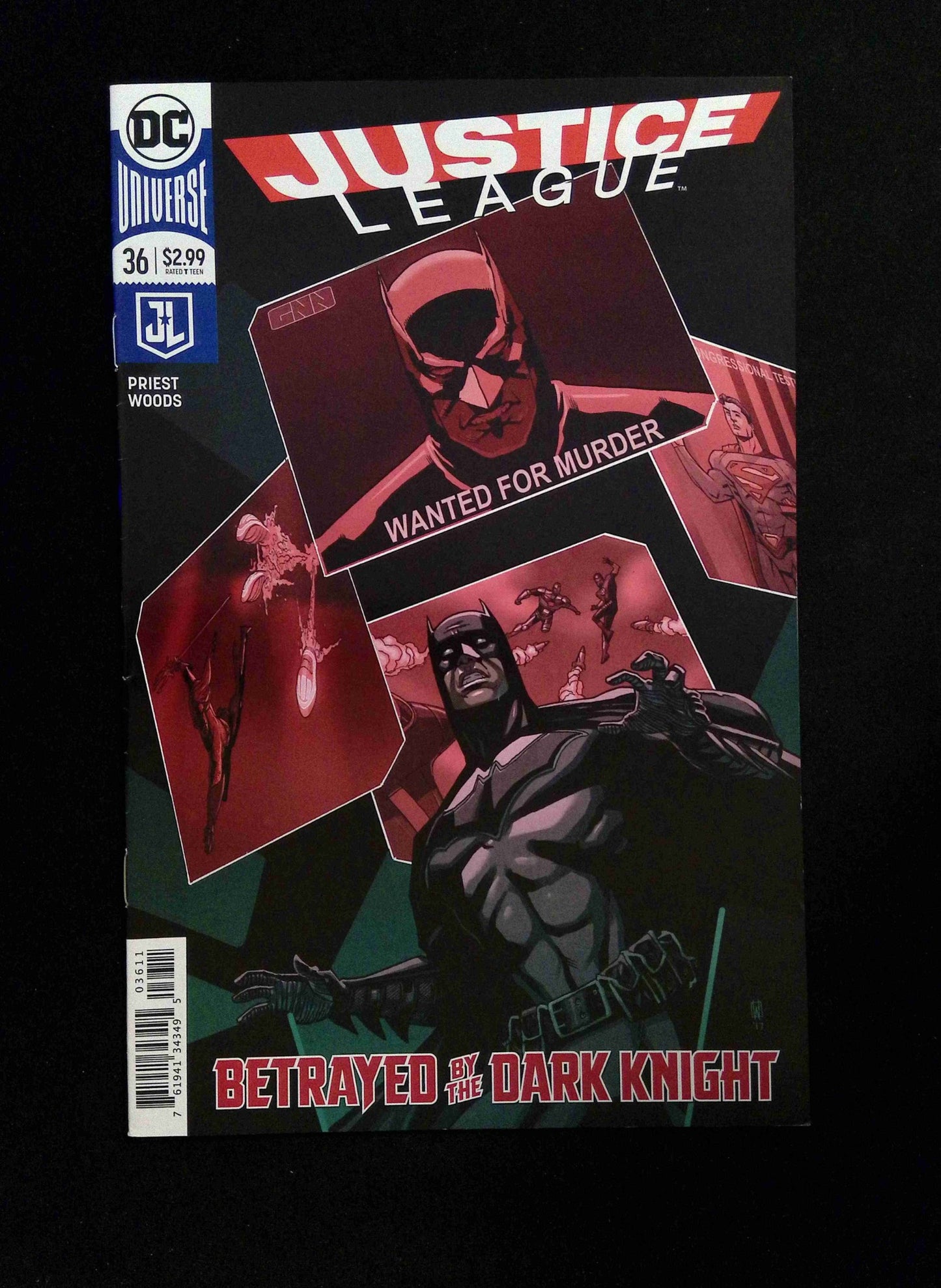 Justice League #36 DC Comics 2018 VF+