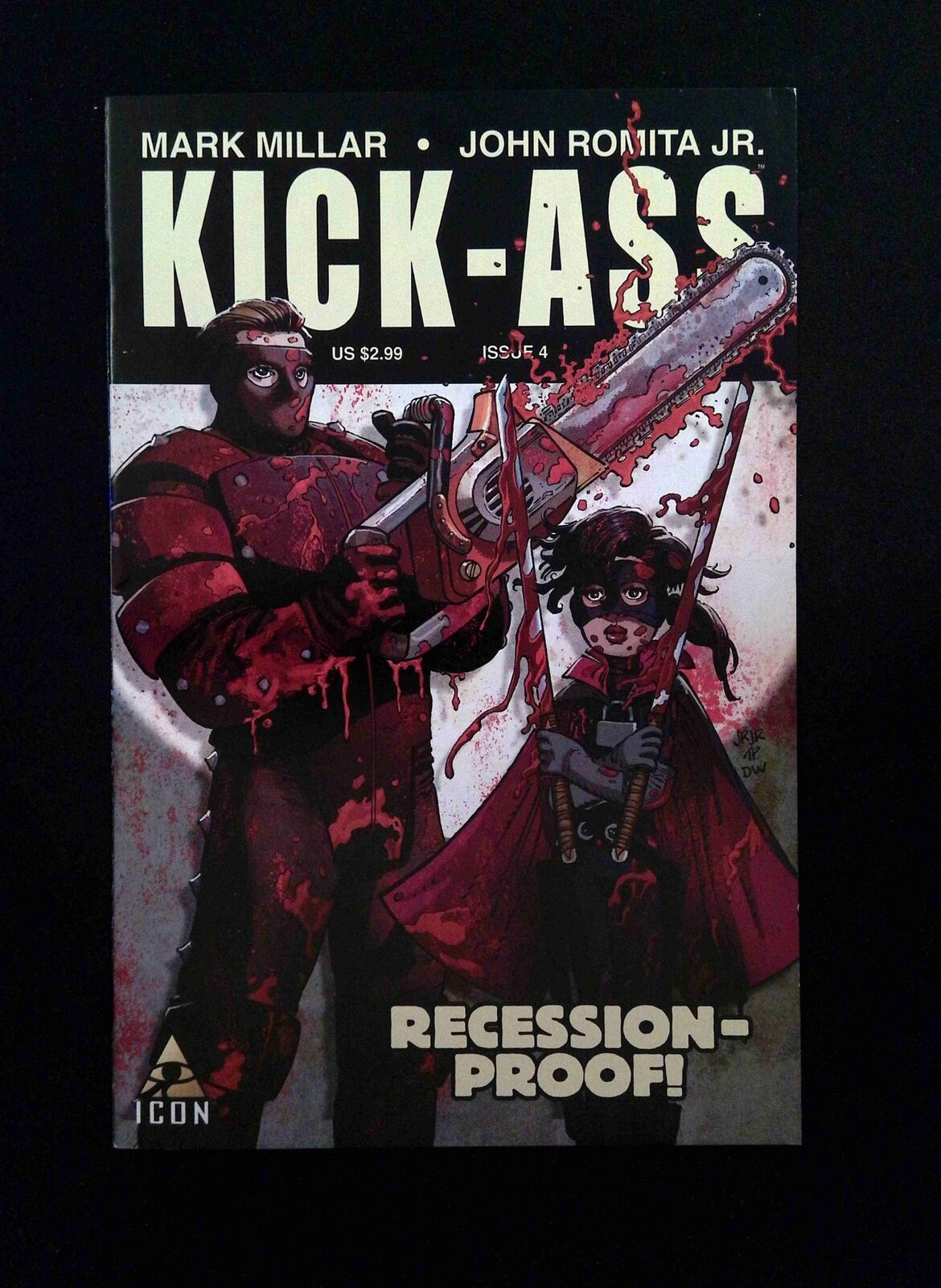 Kick-Ass #4 MARVEL/ICON Comics 2008 VF+
