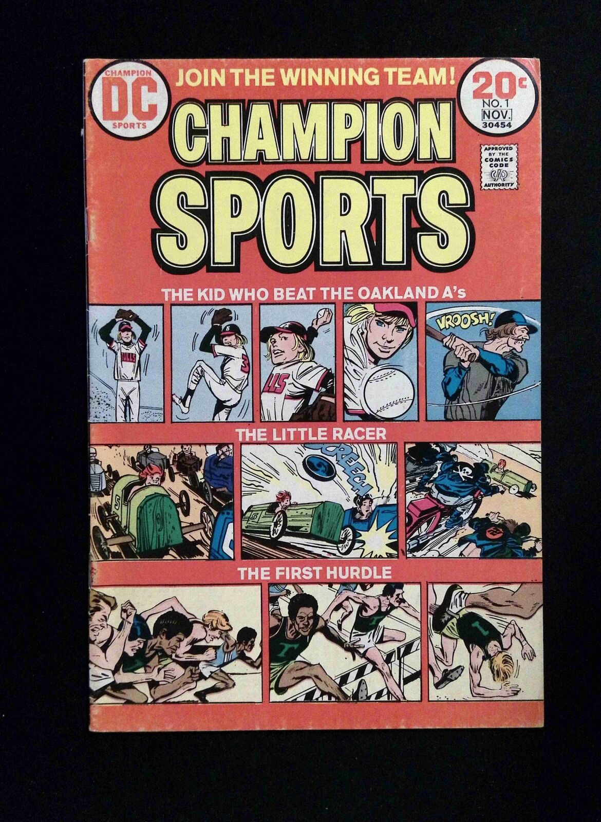 Champion Sports #1 DC Comics 1973 FN