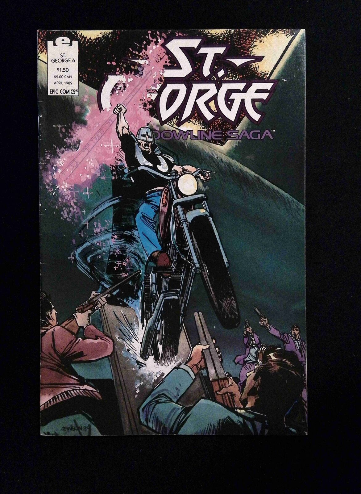 St. George #6 MARVEL /EPIC Comics 1989 VF-