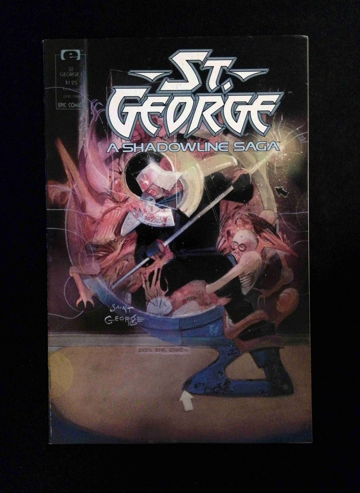 St. George #1 MARVEL/EPIC Comics 1988 VF