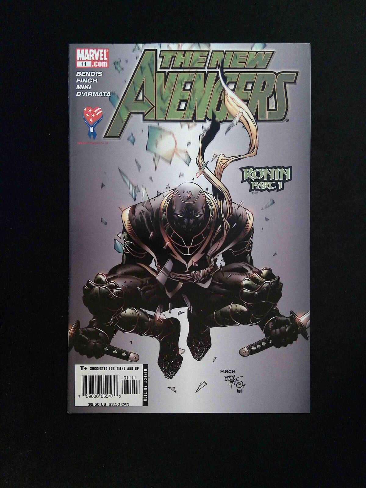 New Avengers #11 Marvel Comics 2005 VF/NM