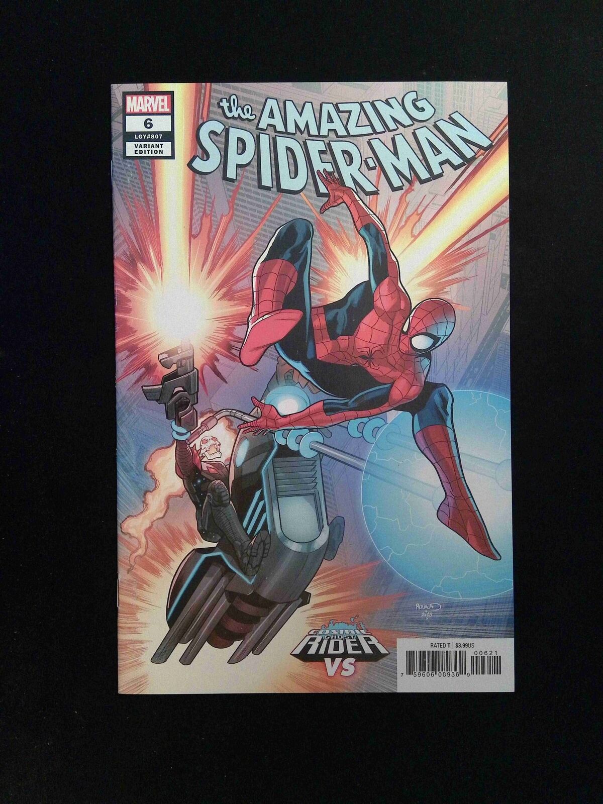 Amazing Spider-Man #6B (6th Series) Marvel Comics 2018 VF/NM Renaud Variant