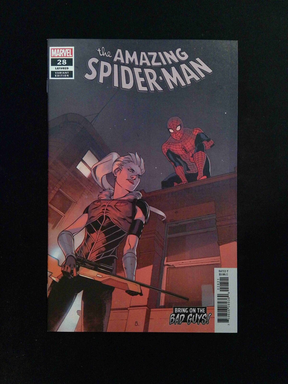 Amazing Spider-Man #28C (6th Series) Marvel Comics 2019 NM- Ramos Variant