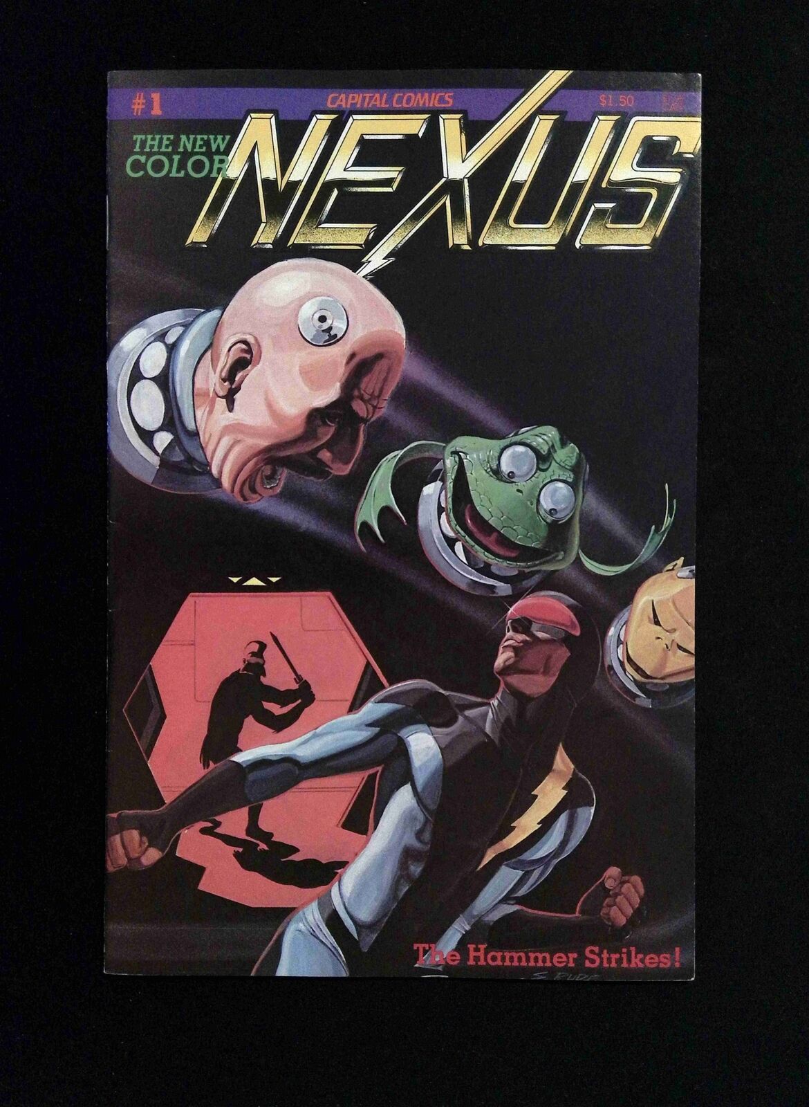 Nexus #1 CAPITAL/FIRST Comics 1983 VF+