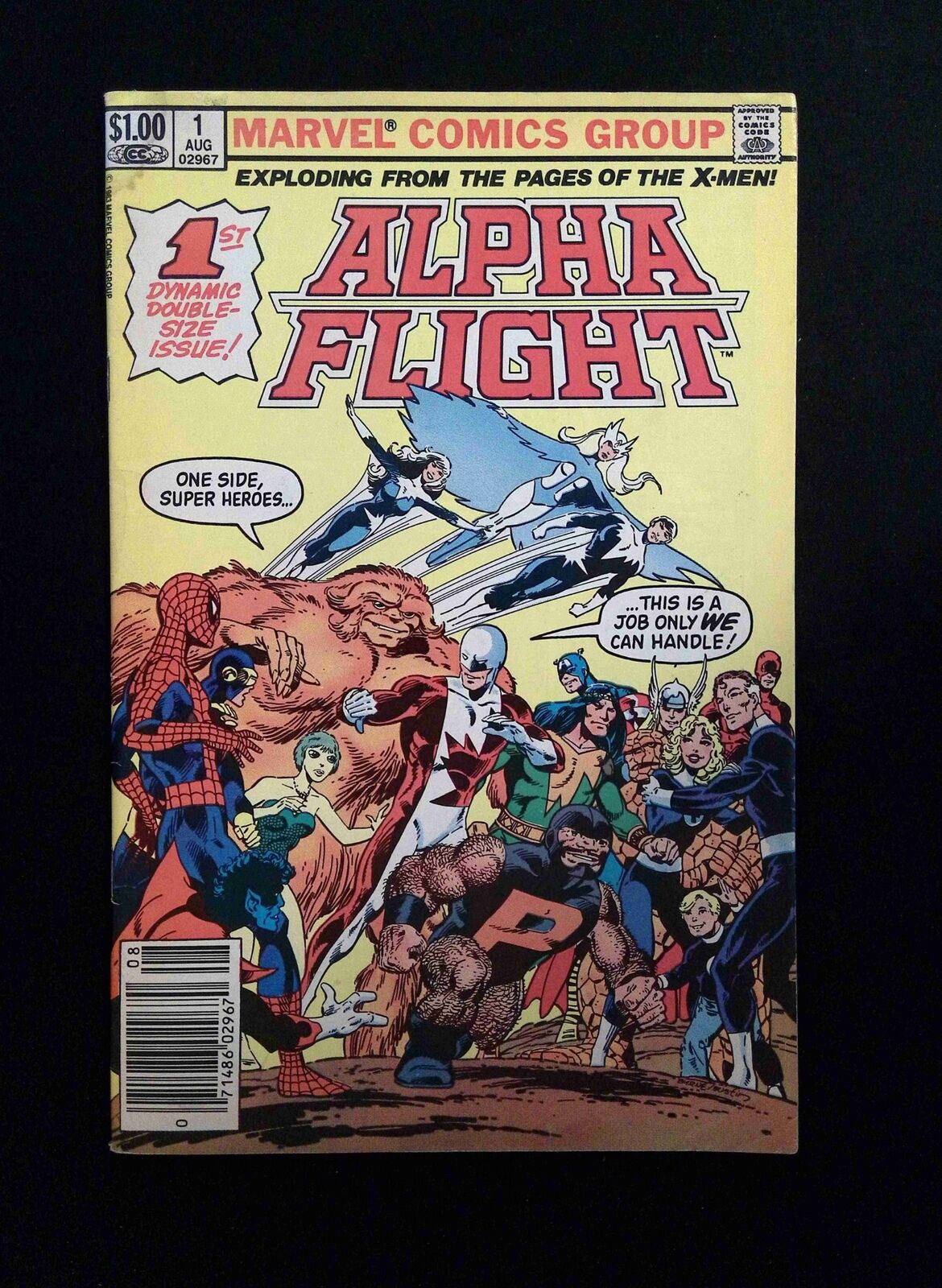 Alpha Flight #1 MARVEL Comics 1983 FN+ NEWSSTAND