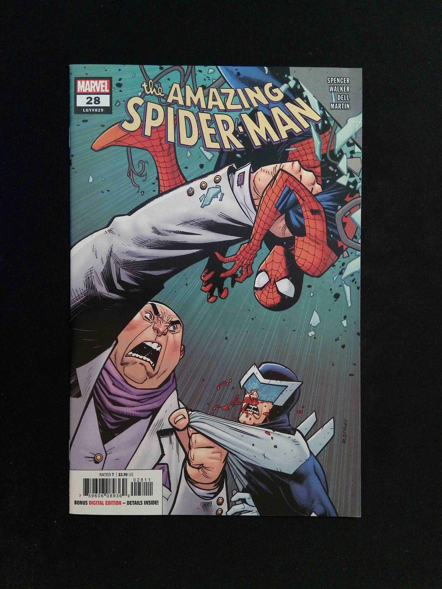 Amazing Spider-Man #28B (6th Series) Marvel Comics 2019 NM- Bengal Variant