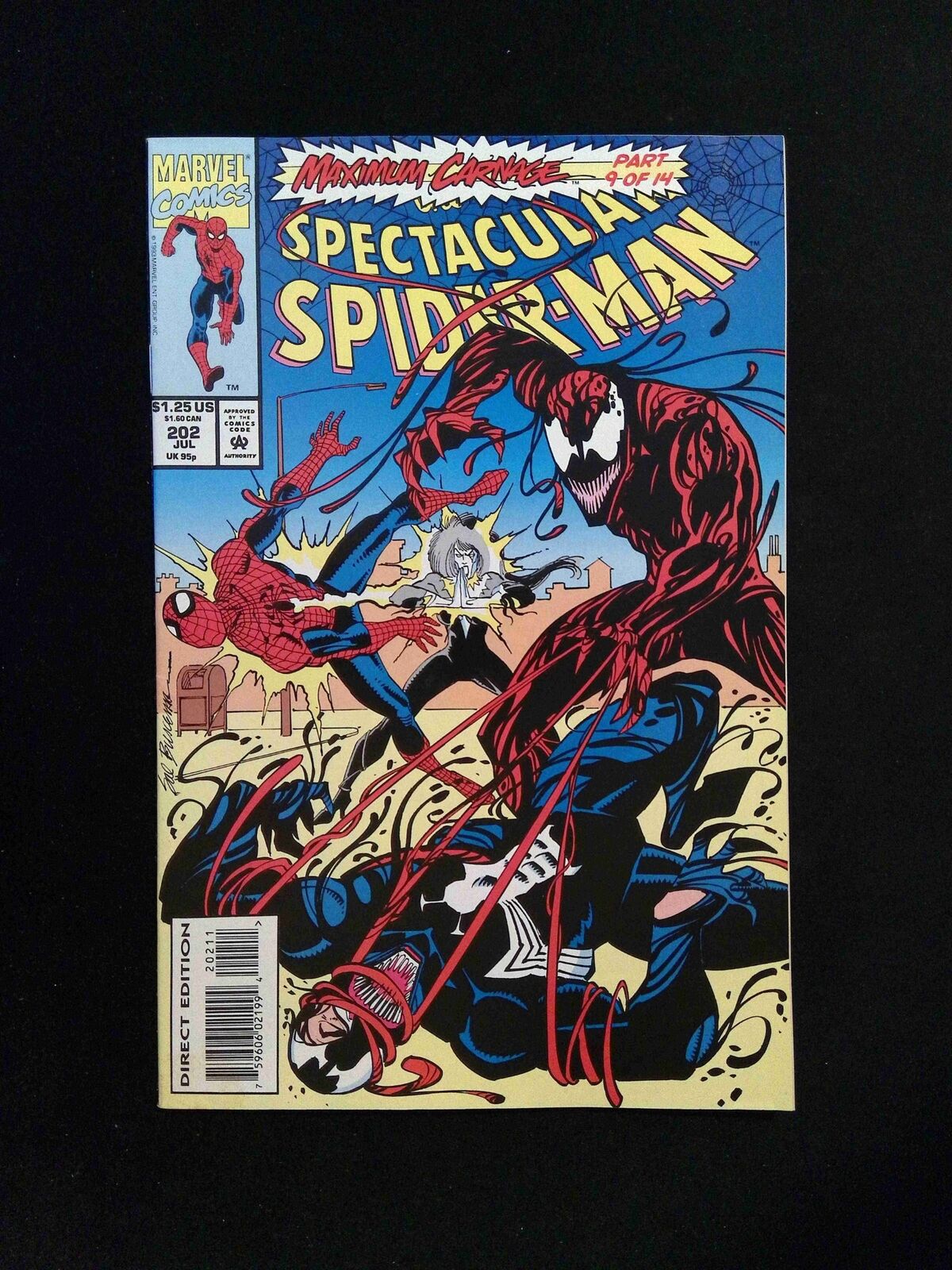 Spectacular Spider-Man #202 Marvel Comics 1993 VF+