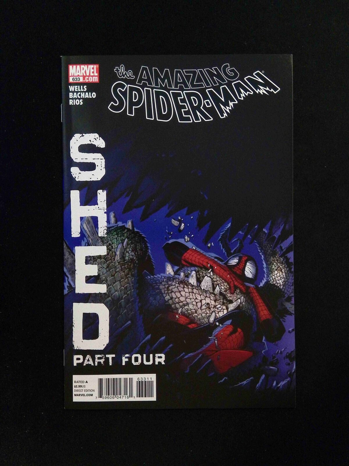 Amazing Spider-Man #633D (2nd Series) Marvel 2010 VF/NM Direct Edition Variant