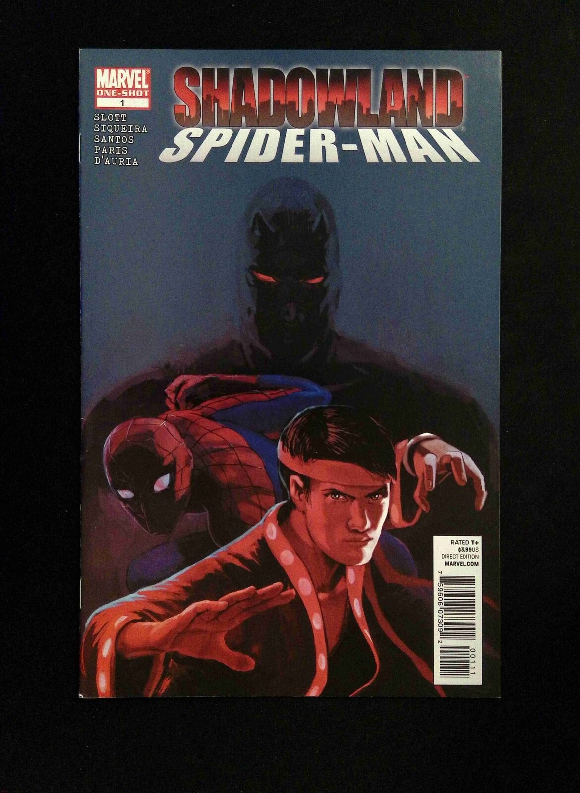 Shadwland Spider-Man #1 MARVEL Comics 2010 VF+