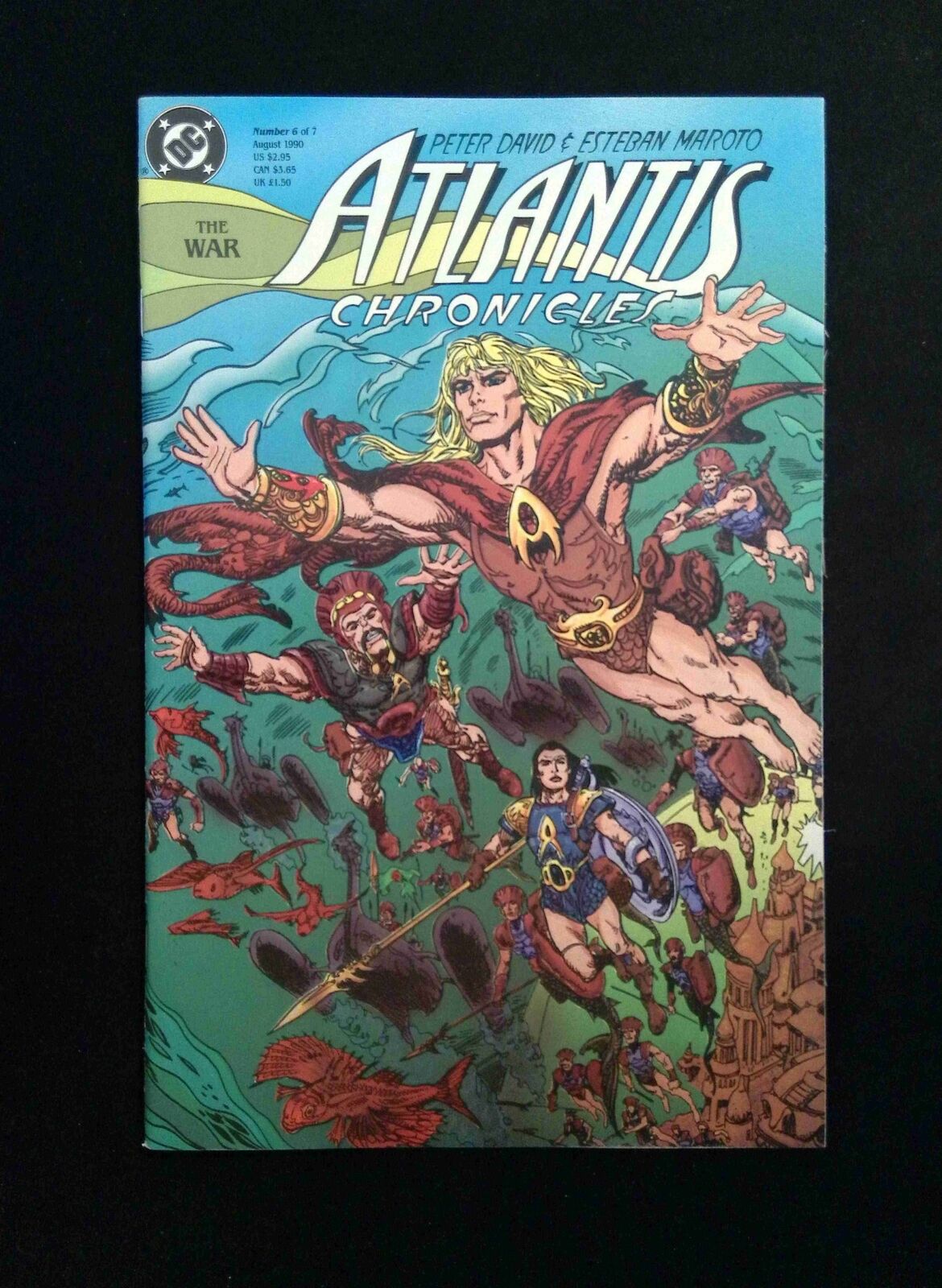Atlantis Chronicles #6 DC Comics 1990 NM-