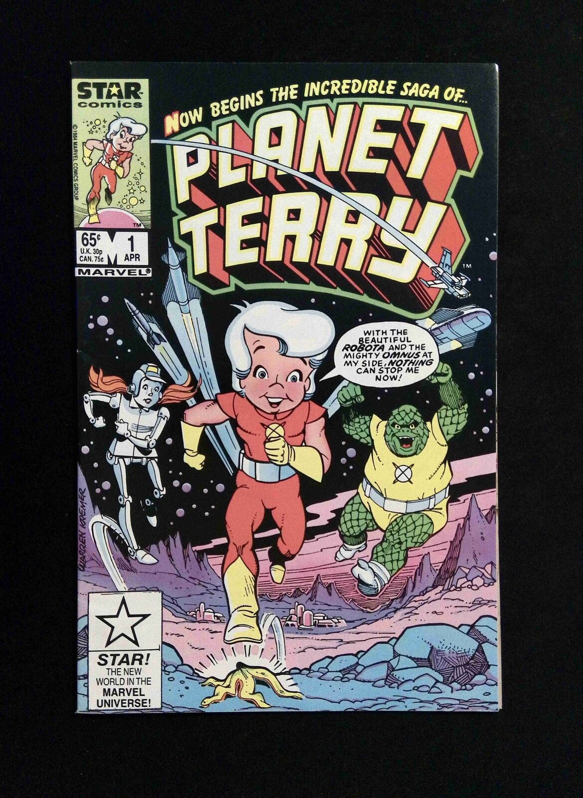 Planet Terry #1 MARVEL/STAR COMICs Comics 1985 VF+
