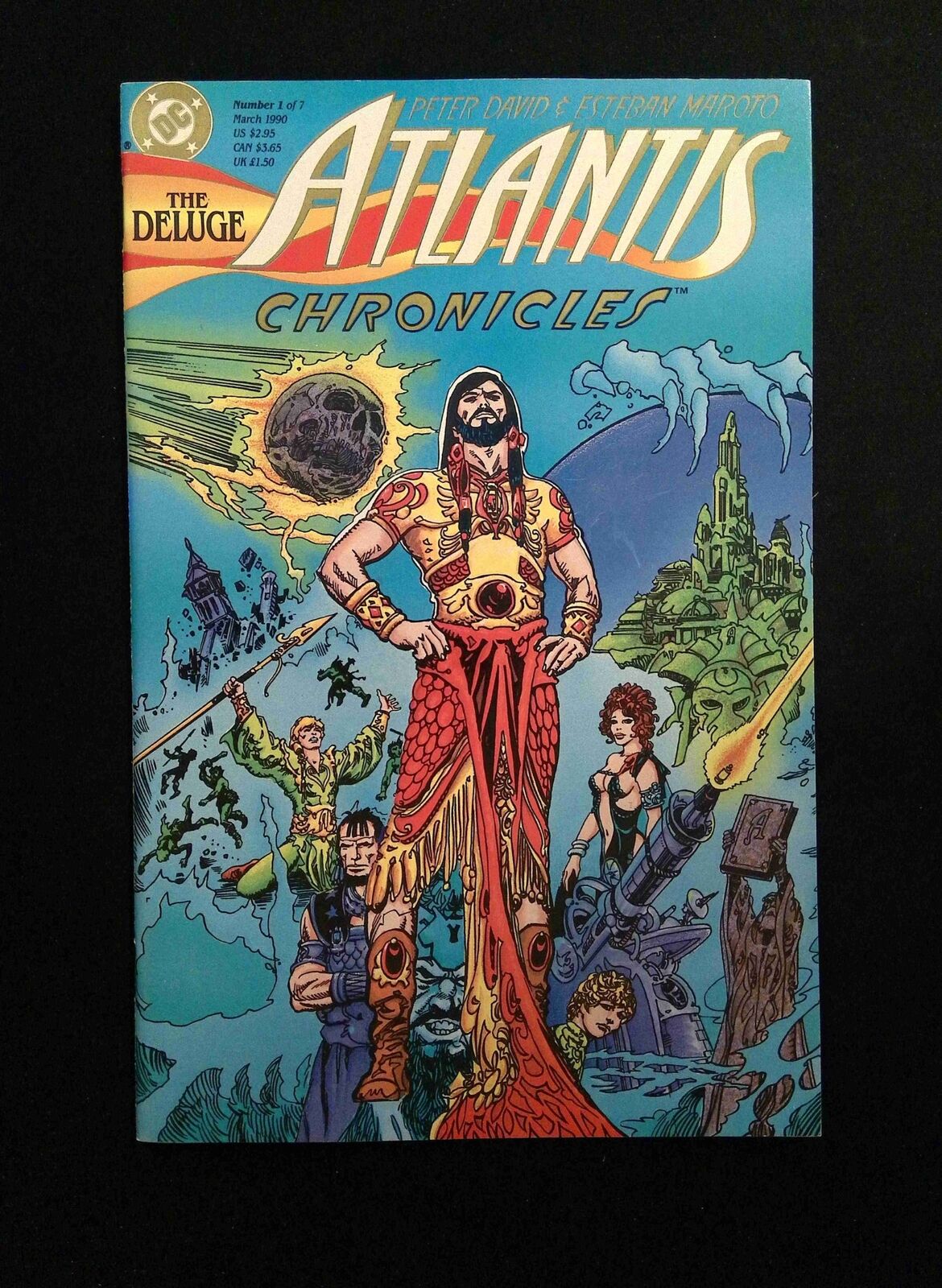Atlantis Chronicles #1 DC Comics 1990 NM