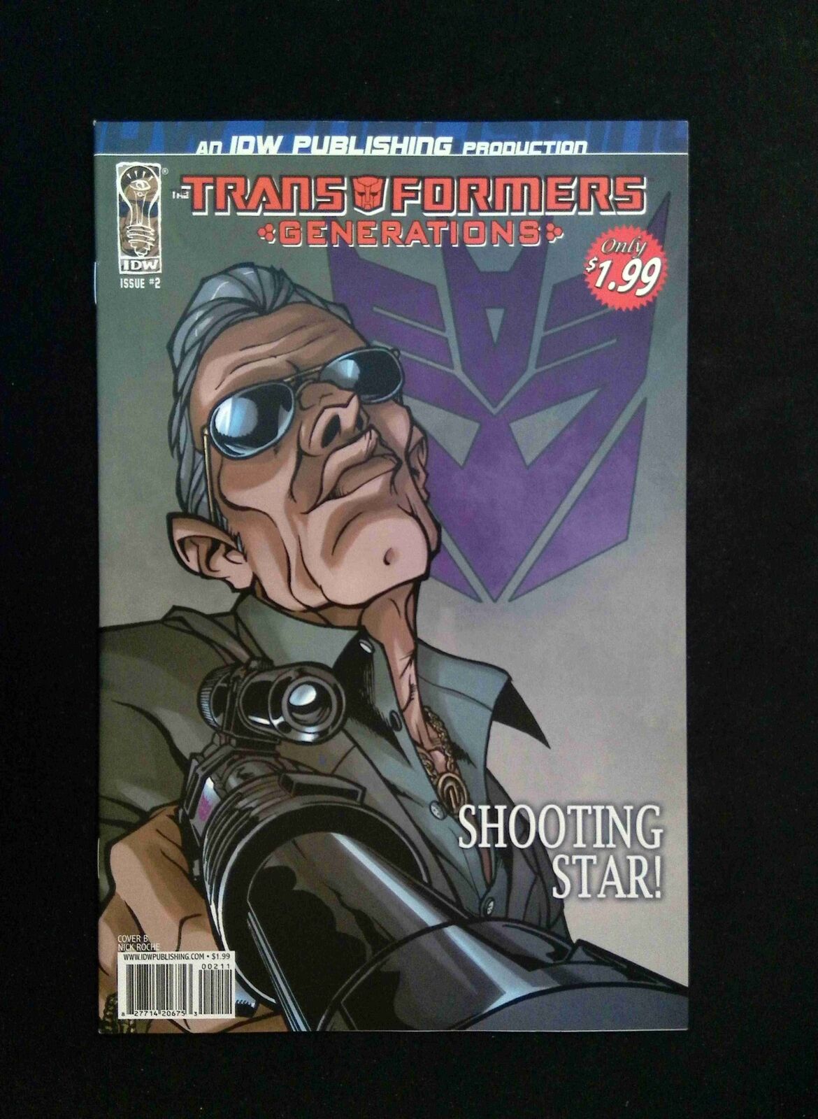 Transformers Generations #2B IDW Comics 2006 VF VARIANT COVER