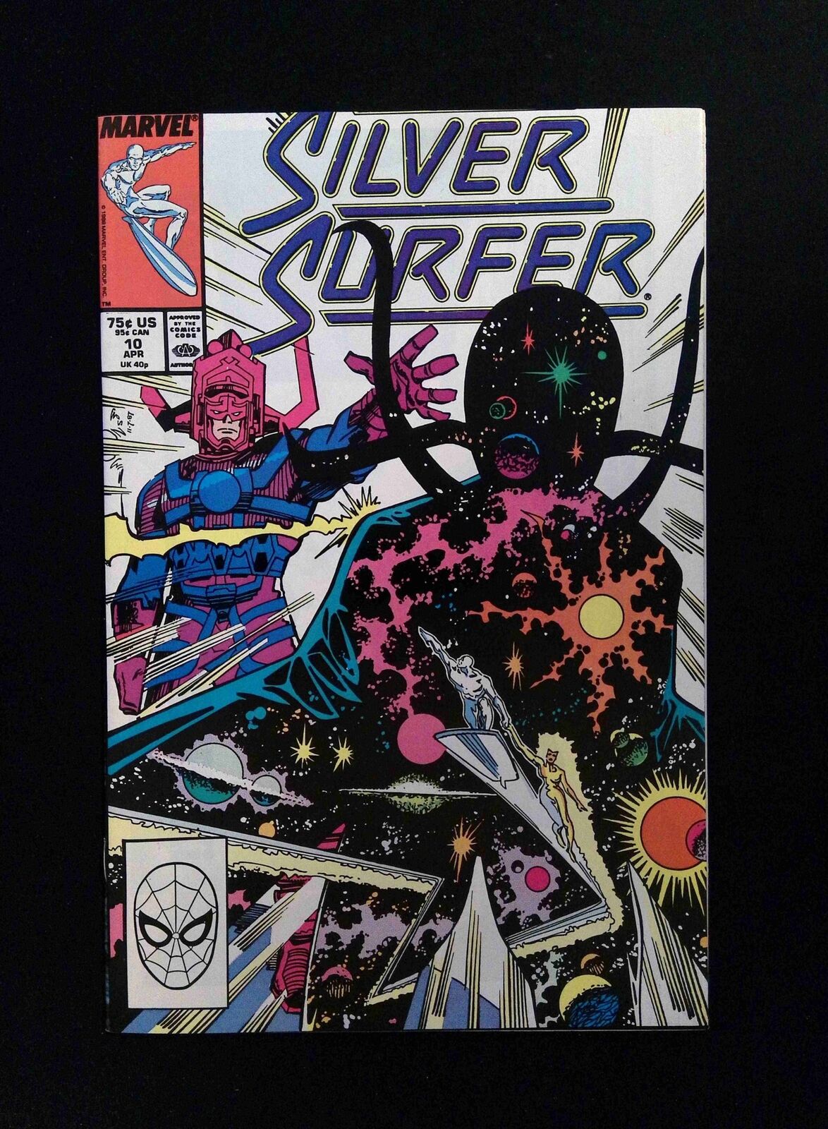 Silver Surfer #10 (2ND SERIES) MARVEL Comics 1988 VF+