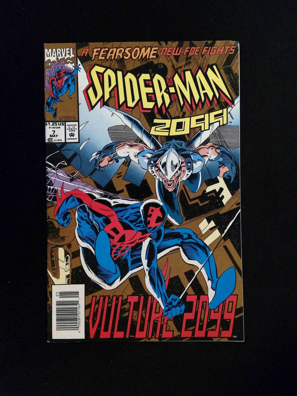 Spider-Man 2099 #7 Marvel Comics 1993 VF+ Newsstand