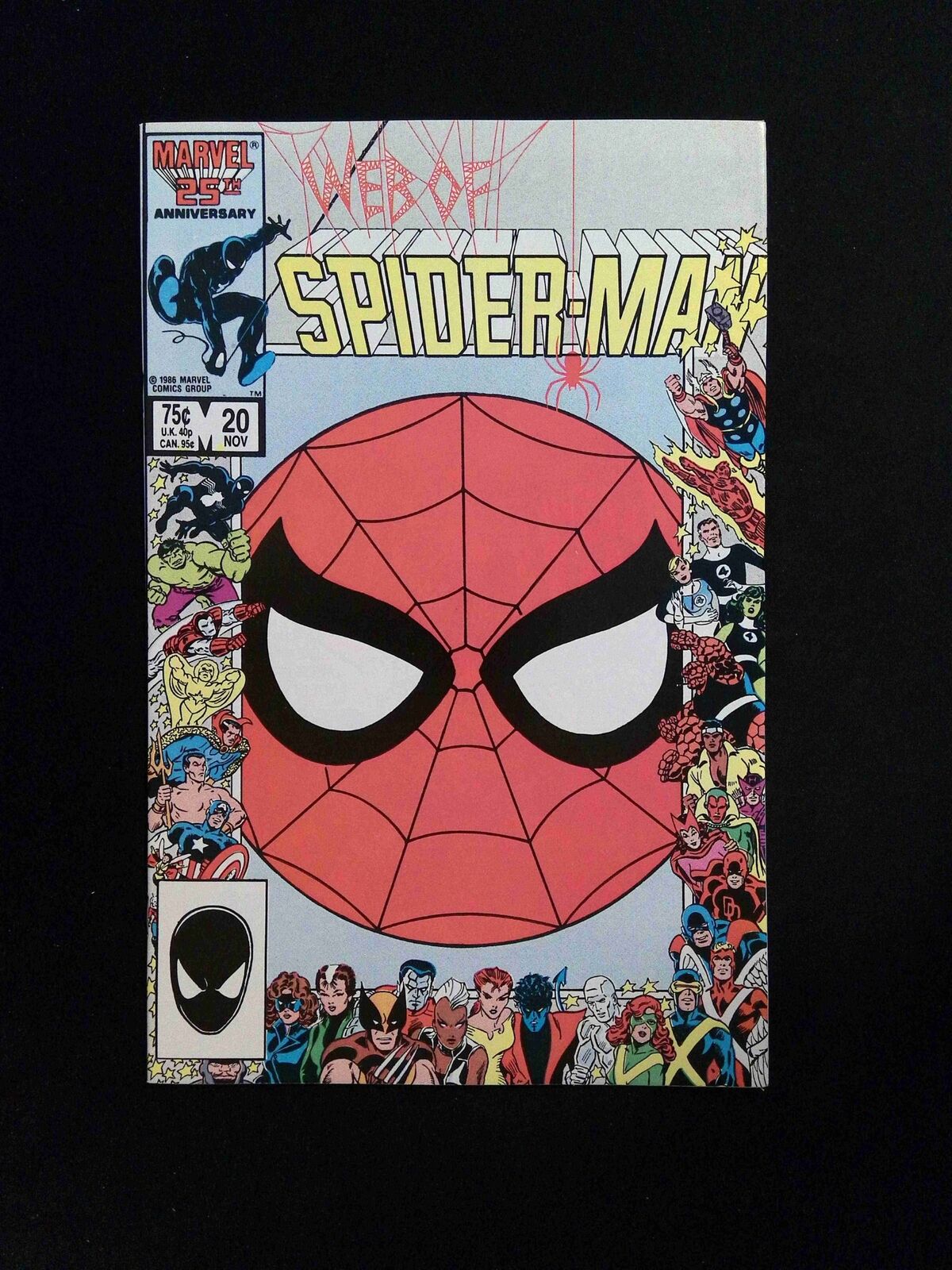 Web Of Spider-Man #20 Marvel Comics 1986 NM-